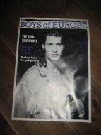 BOYS of EUROPE. 1989. 