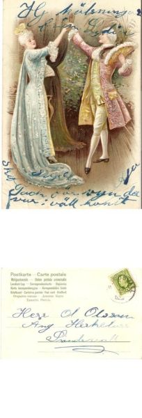 Pent kort fra tidleg 1900