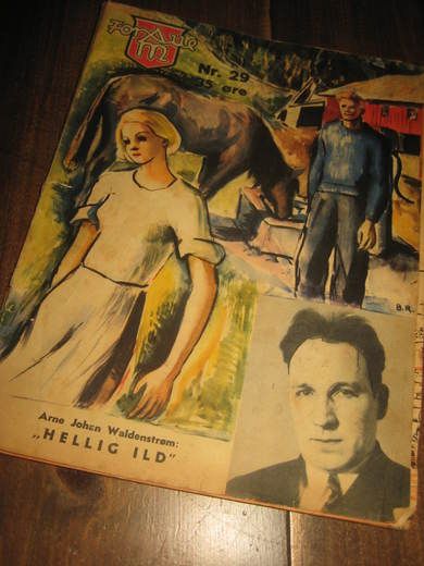 Nr 29 Magasinet for alle Skada blad på omslag baksida er borte 30 tallet