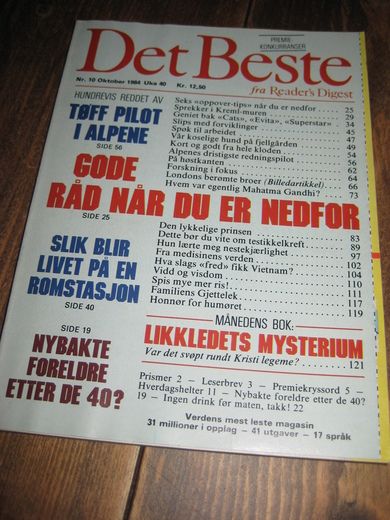 1984 nr 010 Det Beste fra Readers Digest