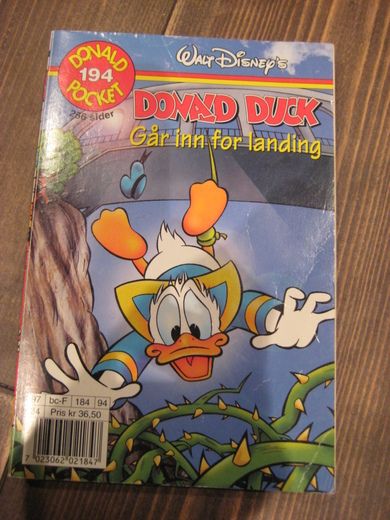1997 nr 194 DONALD DUCK GÅR INN FOR LANDING