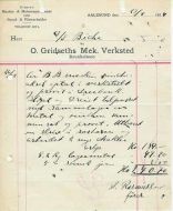 O Gridseths Mek Verksted Brunholmen Aalesund 17-2-1926