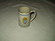 Forsvarskrus fra Harstad Sjøforsvarsdistrikt Figgjo Fra Johan Thomsen Bergen 20-75