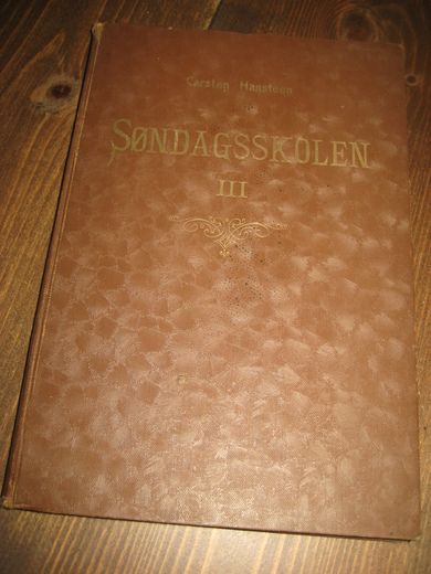 Hansteen: SØNDAGSSKOLEN. HAANDBOK FOR LÆRERE VED SØNDAGSSKOLEN. III. 1922.