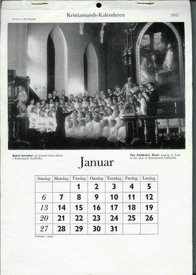 1957 Kristiansands kalenderen