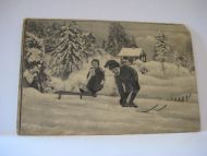 Brukt kort fra Wergelands Kunstforlag Porsgrunn 703