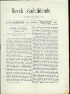 1896,nr 047,A,                        Norsk Skoletidende.