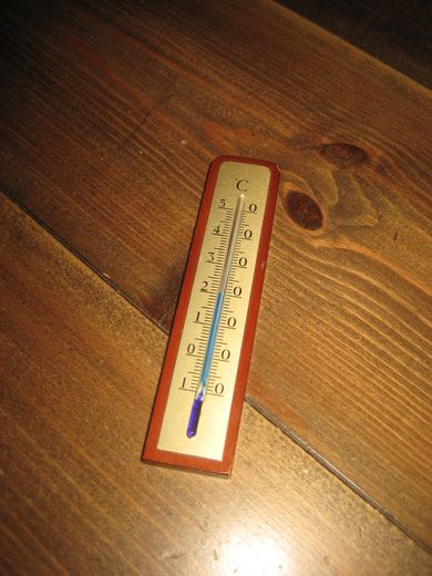 Liten nett gradestokk fra 70 tallet