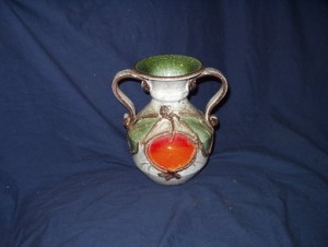 Keramikk vase fra 60-70 tallet