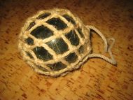 Kavlkule med meget pen innbinding Grønn 13 cm i diameter