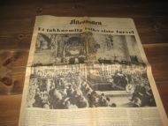 1957 nr 454 Aftenposten med 4 billedsider