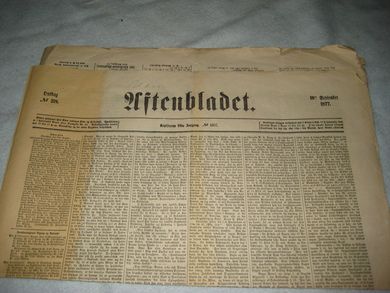 1877 nr 218 Aftenbladet