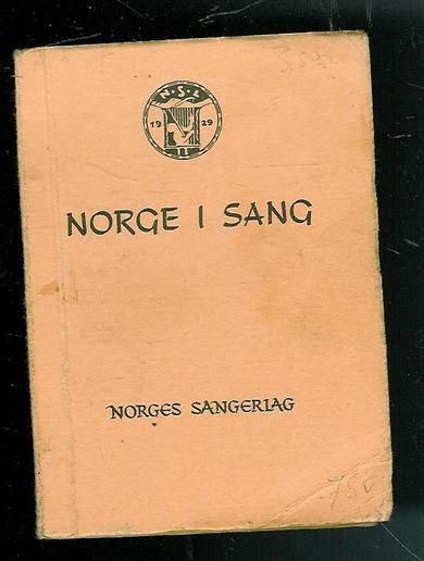 NORGE I SANG. 1974.