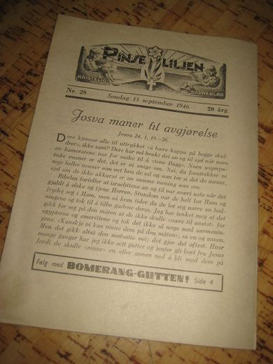 1946,nr 028, PINSELILJEN.