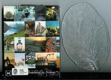 Ubrukt smørebrikke FURU 29101 17 cm Fra HADELAND