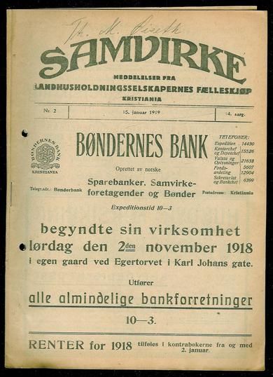 1919 nr 002 SAMVIRKE