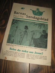 1971,nr 025, Barnas Søndagsblad.