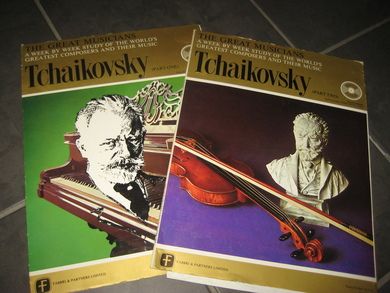 Tchaikovsky THE GREAT MUSICIANS A WEEK BY WEEK STUDY OF THE WORLD'S GREATEST COMPOSERS AND THEIR MUSIC PART NR 1og 2 1969