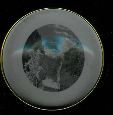 Porsgrunn pynteskål fra 1969 med motiv fra GEIRANGER