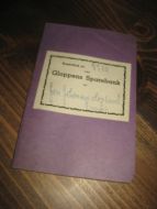 Kontrabok fra Gloppens Sparebank, 1944.