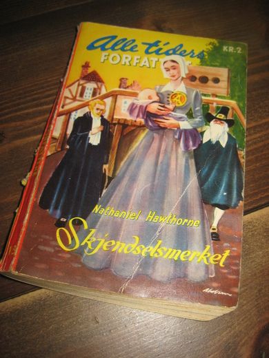 Hawthorne: Skjendselsmerket. Bok nr 13, 1950.