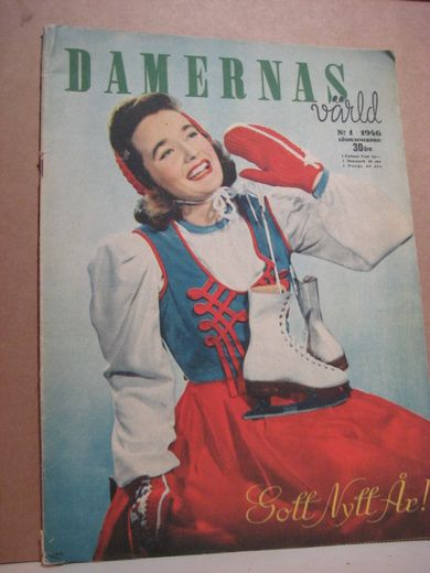 1946 nr 001 DAMERNAS vårld