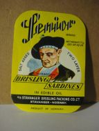 Senior, fra STAVANGER BRISLING PACKING CO, STAVANGER. Liten.