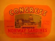 CONGRESS NORWAY SARDINES