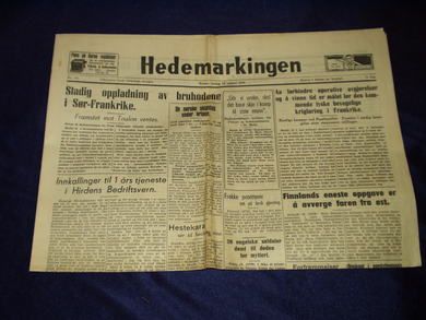 1944 nr 191 Hedemarkingen
