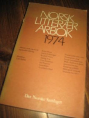 NORSK LITTERATUR ÅRBOK 1974