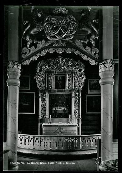 Skjåk kyrkje Interiør