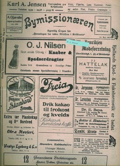 1913 nr 019 Bymissionæren