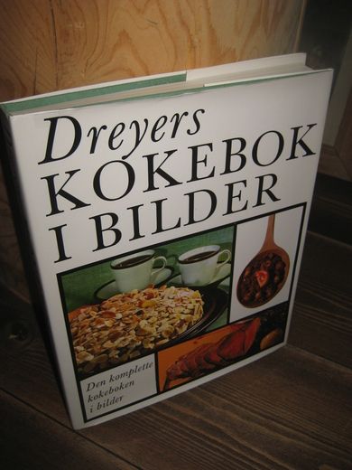 Dreyers KOKEBOK I BILDER. Den komplette kokeboken i bilder. 1975.