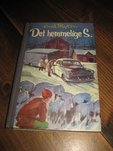 BLYTON: DET HEMMELIGE S. Bok nr 1, 1957.