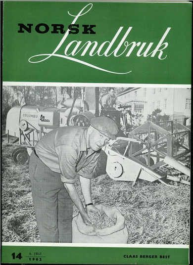 1962 nr 014 Norsk Landbruk