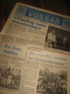 FRIIDRETTSBLADET VOSSAR. Desember 1981. .