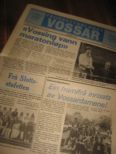 FRIIDRETTSBLADET VOSSAR Desember 1981