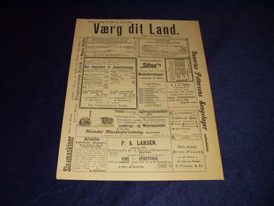 1897 nr 012 Værg dit Land