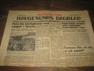 1948 nr 278 HAUGESUNDS DAGBLAD