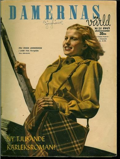 1945 nr 021 DAMERNAS vårld