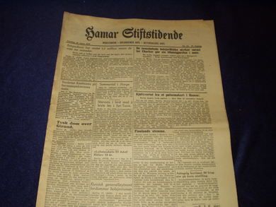 1943 nr 053 Hamar Stiftstidende