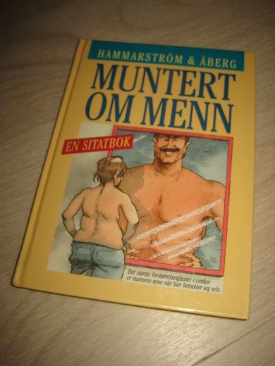 ÅBERG: MUNTERT OM MENN. 1993.
