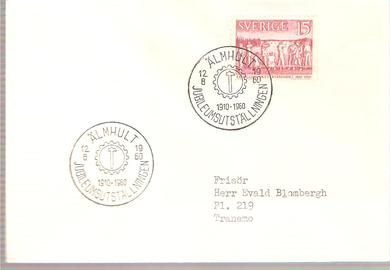 1960, 12.8., ALMHULT JUBILEUMSUTSTELLNINGEN
