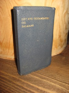 DET NYE TESTAMENTET OG SALMENES BOK. 1959.