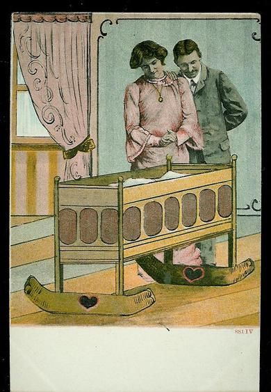 Fargekort fra tidleg 1900