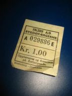 SKIBS BYGDØFÆRGENE 50 TALLET