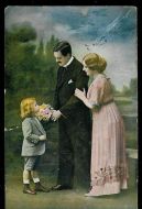 Gammelt postkort fra tidleg 1900