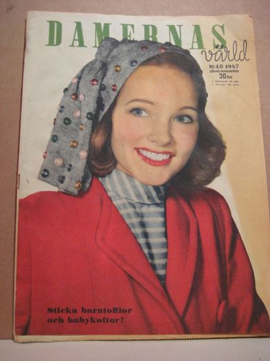 1947 nr 040 DAMERNAS vårld