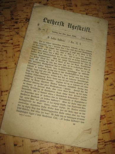 1882 nr 022 Luthersk Ugeskrift