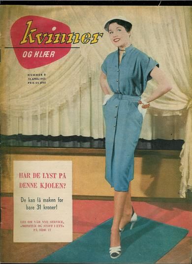 1953,nr 008,               KVINNER og klær.